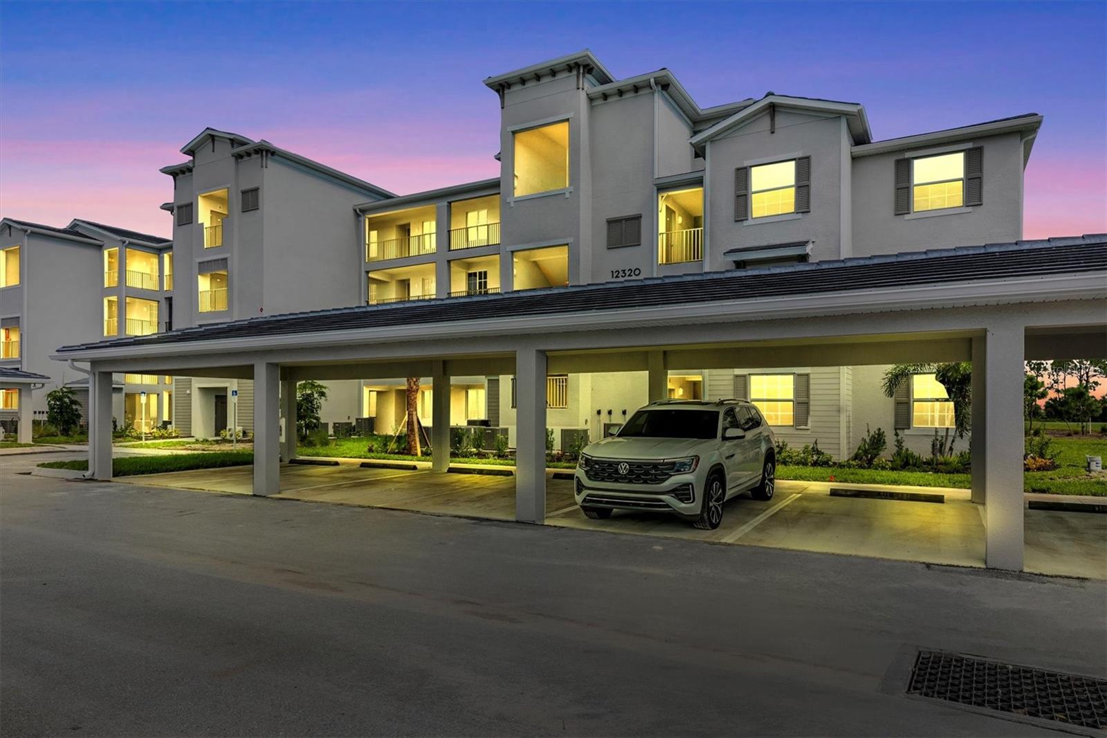 Your Dream Vacation Awaits! Whether it's a girl's getaway, a golf trip with friends, a romantic time with your significant other, or a work-from-home experience that feels like a vacation, we have the perfect spot for you! Introducing this stunning, brand-new 2-bedroom, 2-bath condo on the 4th floor, boasting breathtaking views of the Gordon Lewis Championship Golf Course. The golf course is ready for play, and the Sunshine State is calling your name! As you arrive at your very own covered parking spot, you will find the elevator just a few steps away for your convenience, go up to the 4th floor and just to the left you can immediately enjoy breathtaking views. You will be in awe as you open the main door, this condo was decorated with a tropical beach and chic vibe that you will enjoy throughout the rooms. First, you will find a very spacious kitchen with a center island and seating for 6, fully equipped to cook your most delicious meals, lots of cabinetry space, S/S appliances, coffee maker, toaster, wine glasses, pots and pans, and more. To the right you will find a tastefully decorated bedroom with a Queen size bed and top-of-the-line mattress and your very own TV, linens and towels just outside of the bedroom at the linen closet, and right next to it is a full bathroom with a laundry room. An open concept Dining and Living room with a 65” TV to enjoy your favorite shows, and very stylish and comfortable furniture, right next to it is the sliding glass door that takes you to the lanai, with a beautiful and peaceful setting and gorgeous views of the 10th hole and 11th tee, where you can enjoy your favorite drink while you can witness the sunrise or sunset. The Primary room has window overlooking the golf course, King size bed and top of the line mattress too, also you very own TV, two walking closets and a spacious en-suite bathroom with spa-like feel and a linen closet full of beach towels, towels and bedding set. As part of the amenities the community offers Lagoon-style pool & spa, miles of walking trails, Tiki bar, Tennis & pickleball courts, Fitness center, Golf & tennis pro shop. The Club House will be built in 2025. Explore the vibrant Downtown Wellen Park and CoolToday Park, just minutes away. Plus, enjoy the nearby unspoiled beaches, unique flora and fauna, exciting retail, and dining options, new Costco just a few minutes away. This is the ultimate vacation destination for world travelers! Monthly rentals available. Monthly Off-Season $3500. Golf privilege for additional transfer fee. Monthly High Season: $5500 (utilities included $100 cap on electric). Don't miss this opportunity to experience luxury living in Florida's sought after Wellen Park Golf & Country Club! Contact me for more details and book your stay today!