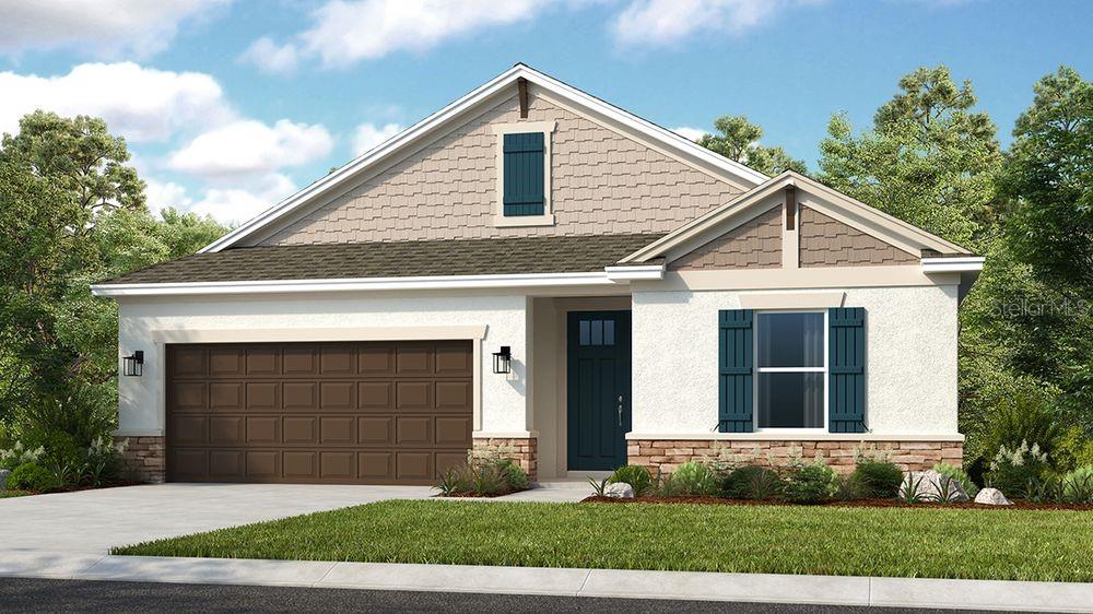 Under Construction. New Construction - August Completion! Built by America's Most Trusted Homebuilder. Welcome to the Grenada at 3214 Lumber Falls Drive in Timber Ridge! This is a thoughtfully designed home that blends comfort and style. The open-concept layout features a gourmet kitchen with a center island overlooking the casual dining area and great room, which opens to a covered lanai through pocket sliding doors. A private study, three secondary bedrooms, and two full baths offer flexible living spaces, while the elegant primary suite includes a spacious walk-in closet and a beautifully appointed bath with dual sinks and a large shower. Located just minutes from I-4, Timber Ridge offers easy access to major employment hubs and top attractions in Hillsborough County. Planned amenities include a Nature Play Space certified by the National Wildlife Federation, a dog park, and scenic walking trails—perfect for enjoying the outdoors and connecting with neighbors. Additional highlights include: gourmet kitchen, private study in place of the flex room, pocket sliding glass door at great room, shower in place of a tub in the secondary bath, 8' interior doors, and luxury vinyl plank flooring. Photos are for representative proposes only. MLS#TB8413359