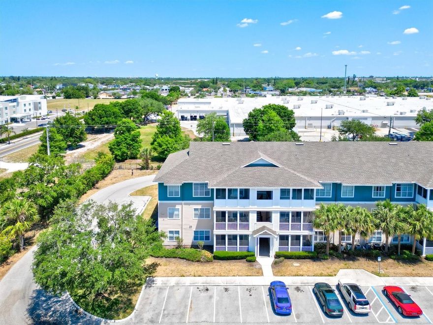 Welcome to resort-style living at The Palms of Cortez, a gated community just minutes (**10 MINUTES, 5 MILES**) from the sun-drenched shores of Anna Maria Island. This desirable first-floor end unit offers the ultimate convenience, complete with a screened-in patio where you can unwind after a day at the beach. **ONE CAR GARAGE INCLUDED**. Step inside to discover a bright and spacious 2-bedroom, 2-bathroom home spanning over 1,100 sqft. High ceilings with crown molding elevate the living and dining areas, while natural light enhances the open feel of the space. Recent updates include new countertops, new backsplash, fresh interior paint, and more, ensuring a move-in-ready experience. The thoughtful split-bedroom layout provides privacy, with each bedroom offering walk-in closets for generous storage. An indoor laundry room adds everyday ease.

At The Palms of Cortez, residents are treated to an abundance of resort-style amenities, all with affordable HOA fees. Spend your days lounging by the sparkling community pool, gathering in the elegant clubhouse, or staying active at the 24-hour fitness center, tennis courts, and walking track. Additional perks include a business center, BBQ area, and playground. Ideally located near IMG Academy, shopping, dining, and the Gulf beaches of Bradenton, Anna Maria Island, Longboat Key, and Siesta Key, this pet-friendly and renter-friendly community combines convenience with coastal charm. Don’t miss your chance to claim your slice of paradise!