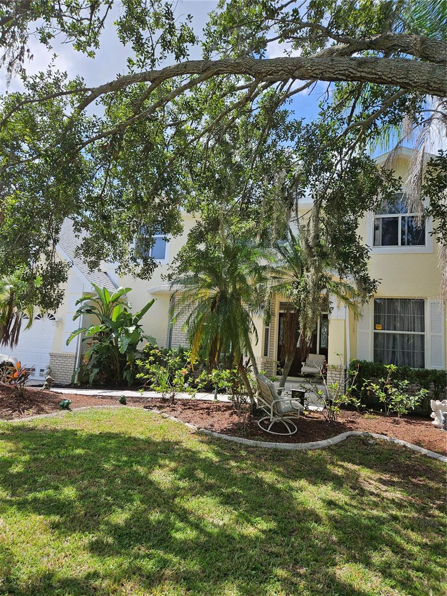 Easy on the eyes. Large well cared for waterfront property directly on Braden River with Boat Dock and 7,500 pound lift & additional Davit for Jet Ski. This home is in a quiet waterfront neighborhood and has access to the Manatee River which leads out into the Gulf of America. If you ever wanted to live directly on the water and enjoy jet skiing or boating or just sitting watching the fish jump from the pool or dock this may be the perfect opportunity. Built in the 1990’s it has high ceilings and wonderful views throughout. There is plenty of room with this spacious 4 bedroom, 3 bath and office abode and even an additional large room upstairs for another office or game room. The kitchen boasts granite countertops and stainless steel appliances. With the new 44th Avenue East Extension, you can quickly traverse the highways. This home is a must see.
