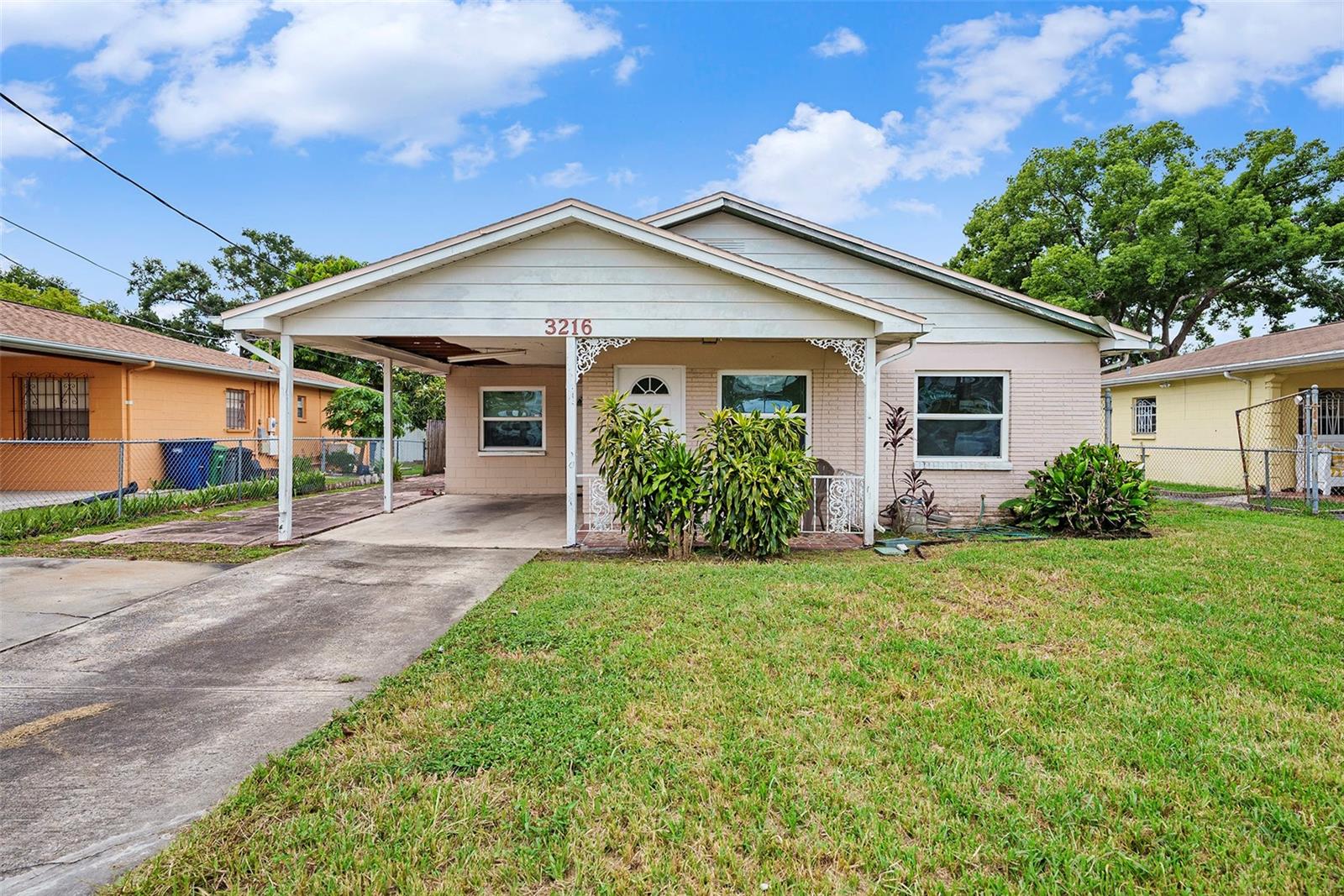 Welcome to your next exciting project! Unlock the potential of this three-bedroom, two-bath home nestled in one of Tampa's established and developing neighborhoods. No HOA or CDD fees, enjoy the freedom from restrictive rules and significant savings. With a little TLC, transform this diamond in the rough into a dream home! Prime Location! Conveniently minutes from Downtown Tampa, Tampa International Airport, Midtown Tampa, International Plaza and Bay Street, Raymond James Stadium, and just a short drive to beaches and more! Whether the plan is to relax, explore nearby attractions, or catch a flight, this home provides the ideal balance of peaceful retreat and easy access to everything Tampa has to see. With three well-sized bedrooms, a spacious family and patio this home offers plenty of room for growth and customization. Come renovate, redesign, and reimagine. Bring your vision to this charming blank canvas waiting for your personal touch. Don’t miss this opportunity to acquire a prime piece of real estate with fantastic potential. Schedule a showing today!