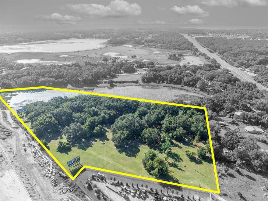Prime 13± Acre Commercial Opportunity – High-Traffic Location in Minneola, FL. Discover unlimited potential with this 15± acre commercial property, comprised of two separate parcels in a high-visibility, high-traffic corridor of rapidly growing Minneola. Ideally positioned for retail, industrial, or mixed-use development, this site offers excellent access and exposure for your business or investment project.

Two Parcels – 13± Total Acres

Fully Fenced for security and easy staging

Utilities On Site: Water and septic already installed

Strategic Location in a booming Central Florida market with strong residential and commercial growth

Whether you’re planning a large-scale commercial complex, a distribution facility, or a mixed-use venture, this property provides the space and infrastructure to bring your vision to life.

Don’t miss this rare opportunity to secure a large commercial tract in one of Lake County’s fastest-growing areas.
