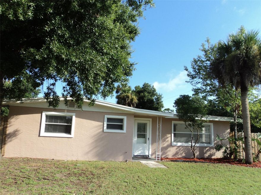 SPACIOUS SOLID BLOCK HOME ON LARGE FENCED CORNER LOT AND JUST MINUTES TO THE BEACH, SHOPPING, RESTAURANTS  PUBLIC TRANSPORTATION  AND ALL MAJOR ROADS.
THIS OPEN FLOOR PLAN ALLOWS GREAT ENTERTAINING AREA WITH LARGE KITCHEN WITH ALL NEW WHIRLPOOL SS APPLIANCES AND LOTS OF CABINETS AND COUNTER SPACE.
REMODELED BATHS WITH ORIGINAL REFURBISHED TILE AND NEW VANITIES, TILE AND LAMINATE FLOORS AND LARGE ROOMS.
FULL LAUNDRY ROOM PLUS BONUS AREA FOR OFFICE OR PLAY ROOM, PERFECT FOR STORAGE.
NEW WATER HEATER AND INSIDE AIR HANDLER FOR AN ENERGY EFFICIENT HOME MAKES THIS A PERFECT FIRST OR SECOND HOME. ;Water: City