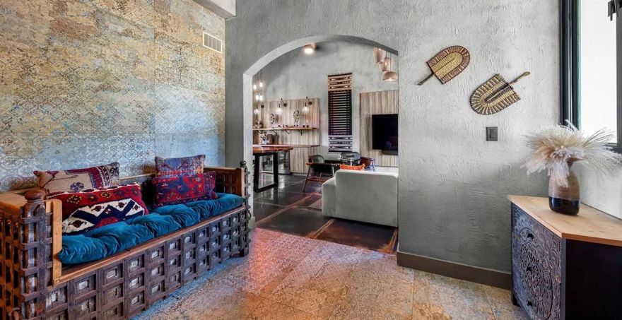 Turnkey 2-bedroom penthouse apartment in Rio Grande's Rio Mar resort w/ Balcony and View. This one of a kind retreat with custom finishes, recent upgrades, and full access to the world class Wyndham Rio Mar resort on Puerto Rico's East Coast. Featuring 1,772.77 soft of total construction, this recently renovated home offers approximately 1,522.77sqft of interior/living space and 250 soft of outdoor living. 

Adorned with Moroccan and boho-inspired elements, the interior is warm and visually rich. Featuring exposed beam vaulted ceilings, textured walls, wood accents, and curated furnishings. The open-concept living and dining area leads to South-facing balcony overlooking manicured tropical landscapes and golf courses. The fully equipped designer kitchen includes modern cabinetry and appliances. Both bedrooms are ensuite for privacy and comfort, with the primary suite offering a walk-in-closet, private balcony, and spa-style bath with dual vanity and jetted tub. A powder room, dedicated laundry area, and 2 reserved parking spaces add ease to everyday living. 

The home is in mint condition and completely turnkey. Located in Rio Grande's exclusive Wyndham Rio Mar Resort, residents enjoy beachfront access and top-tier amenities: restaurants, pools, casino, spa, 14 tennis courts, and two 18-hole championship golf courses. Just minutes from El Yunque National Rainforest and the Caribbean's largest marina,  and only 45 minutes from the capital city of San Juan.