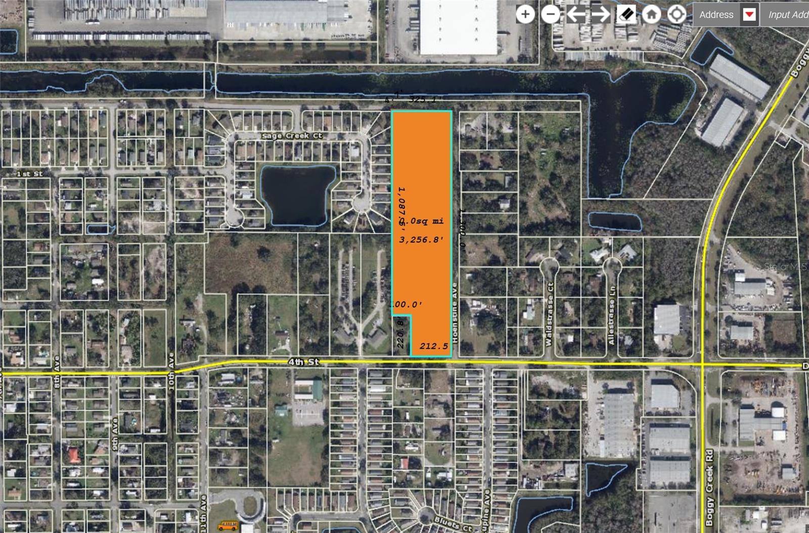 This 8.88-acre vacant land is zoned for residential use and is a perfect site for development. The property located just 8 minutes from Orlando International Airport is ideally situated near major highways, shopping centers, and popular attractions in Orlando area.
This parcel is preapproved for a 55+ community with up to 50 homes, making it an excellent investment for developers looking to create a thriving, age-restricted community in a high-demand area.
