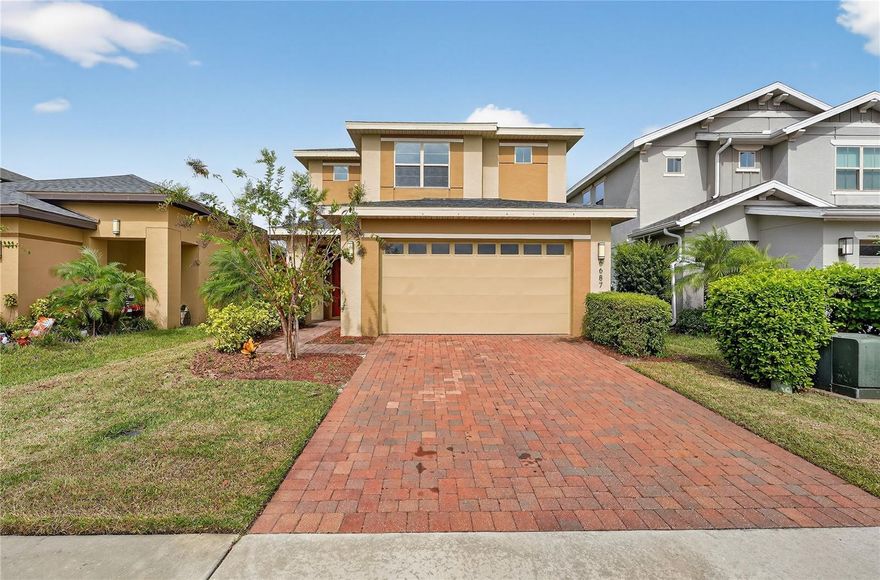 Welcome to this exquisite 4-bedroom, 3.5-bathroom home located in the highly coveted Harmony West community of St. Cloud, Florida. This beautifully designed Jesup model offers 2,549 square feet of elegant living space, thoughtfully crafted for comfort, function, and style.

Step into a bright and open floor plan featuring a gorgeous white kitchen with a large center island, granite countertops, stainless steel appliances, and a charming coffee nook — perfect for morning routines or entertaining. The spacious living and dining areas create a welcoming environment for family gatherings and everyday living.

The first-floor primary suite is a private retreat with wood laminate flooring, an expansive walk-in closet, and a luxurious ensuite bath. Upstairs, you’ll find three additional bedrooms and two full baths, offering ample space for family, guests, or a home office. A large laundry room (with washer and dryer included), a two-car garage, and a covered back patio complete the perfect layout.

Ideally situated across from a scenic park with benches and green space, this home enjoys a tranquil setting in one of St. Cloud’s most desirable neighborhoods. Residents of Harmony West benefit from low HOA fees and access to a brand-new community center featuring a resort-style pool, splash pad, fitness center, playgrounds, and dog park.

Surrounded by natural beauty, Harmony West offers a peaceful lifestyle with views of sunsets, deer, cranes, and turkeys. Conveniently located 40 miles southeast of Orlando, 30 minutes to Orlando International Airport, and 40 minutes to Disney and Florida’s beaches, this community truly blends serenity with accessibility.

Experience refined Florida living — 6687 Alder Road is ready to welcome you home.


Buyer to verify all room dimensions, square footage and HOA regulations/restrictions.