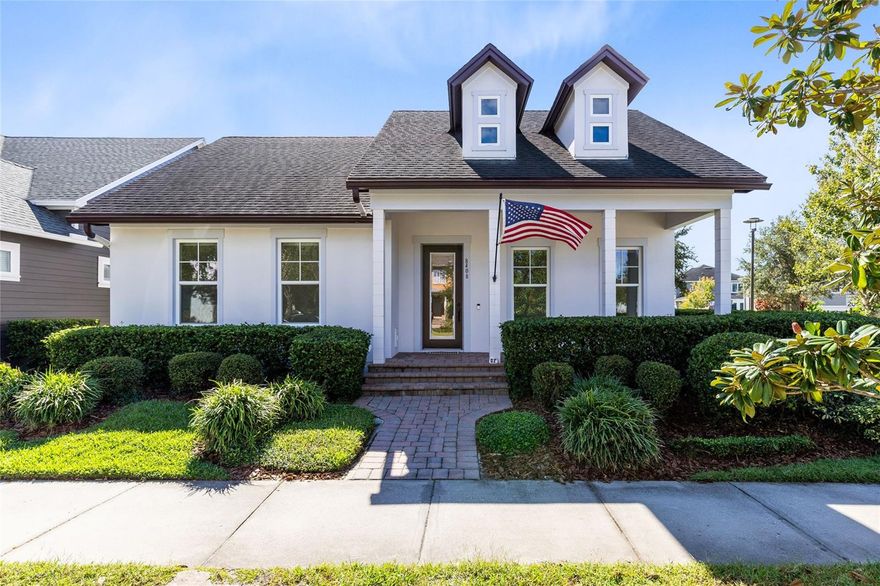 Experience modern comfort and timeless style in this beautifully refreshed single story David Weekley Fogel model, offering 3 bedrooms, 2 baths, a private office, and a versatile flex space. Located on a fenced corner lot just steps from Laureate Park Elementary, this home blends open living, natural light, and thoughtful design across 2,384 square feet.
Inside, you’ll find a bright open layout with freshly painted interiors, new flooring, and high ceilings that create a spacious, airy feel. The gourmet kitchen features granite countertops, 42” cabinets, stainless steel appliances, double ovens, and a large center island that opens seamlessly to the dining and living areas—perfect for entertaining or everyday living. French doors lead to a covered brick-paved lanai, complete with a ceiling fan and fenced yard—ideal for relaxing outdoors in privacy.
The primary suite offers a peaceful retreat with a tray ceiling, a large walk-in closet with custom shelving, and a spa-style bath with dual vanities and a walk-in shower. The dedicated office with glass French doors provides a quiet workspace filled with natural light, while the additional bedrooms and bonus room add flexibility for guests or family.
Lawn care, pest control, and internet are included for your convenience.
Laureate Park isn’t just a neighborhood—it’s a vibrant lifestyle. Enjoy the Aquatic Center, resort-style pools, LP Fit gym, and 44+ miles of trails. Located in prime Lake Nona, minutes from Medical City, the VA hospital, Nemours, dining, and shopping. Close to major highways, Orlando International Airport, and the USTA National Campus. Easy access to Orlando’s top theme parks and beautiful Florida beaches. Schedule your private showing today and experience the best of Lake Nona living.