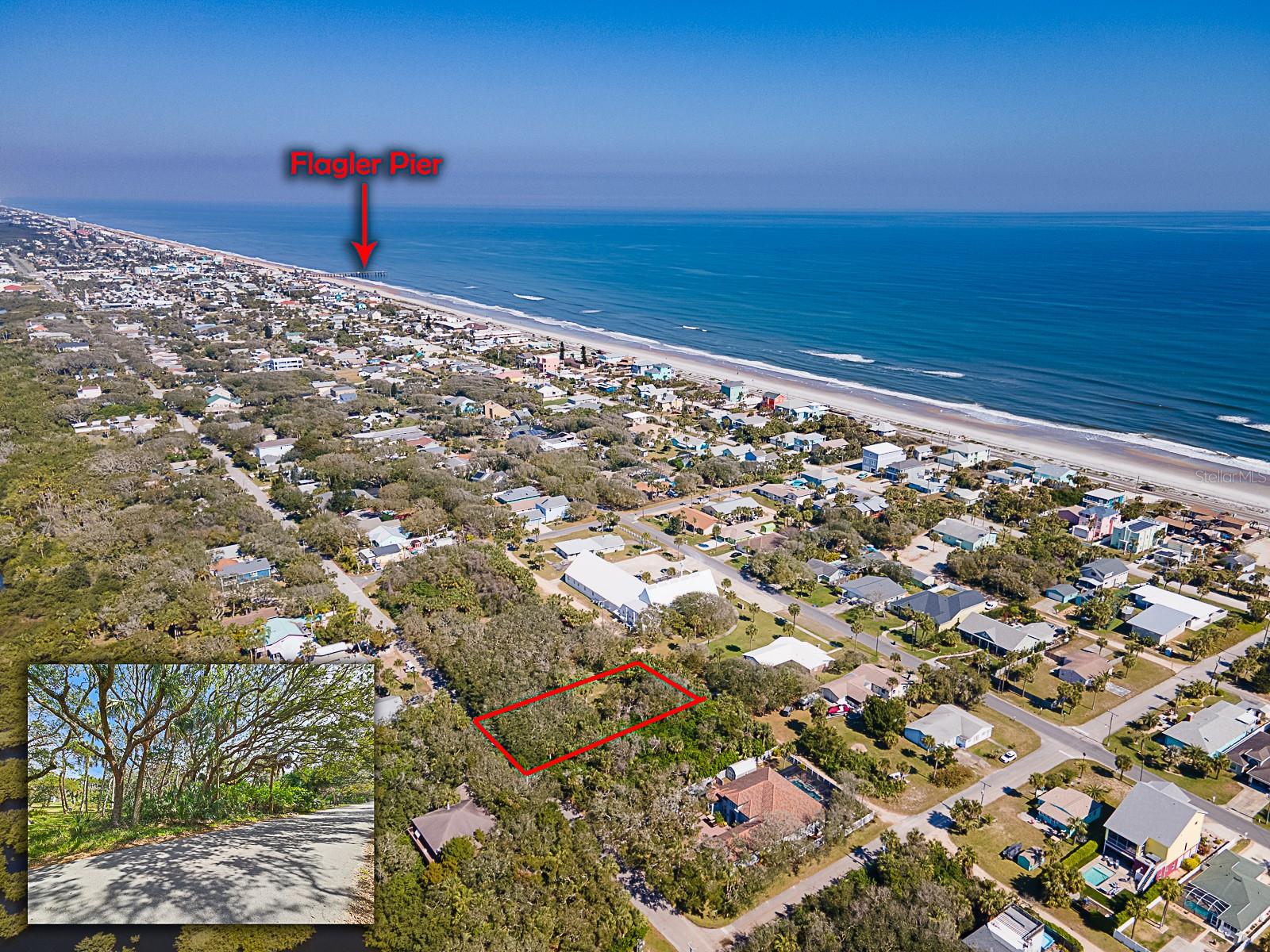 BEACHSIDE RESIDENTIAL LOT! Just 3 short blocks to the Ocean. One of very few Flagler Beach residential lots with additional rear alley access for your toys (boat or RV) in this beautiful town. Build your dream home on this 50 x 153 lot. Flagler Beach is a great place to take lovely neighborhood walks through town. Whether you are walking the beach, riding a bike, or cruising in your golf cart, you will enjoy our towns beachside lifestyle. Dozens of unique eateries and shops within close proximity. Flagler Beach offers many parks and trails for outdoor recreation, with the Intracoastal Waterway offering stellar boating, kayaking, and fishing opportunities. Flagler Beach is scenic 30-minute drive north to historic St. Augustine through the Hammock Dunes and Matanzas Inlet areas. World-famous Daytona Beach is just 30 minutes south. Daytona also offers an international airport Orlando and Jacksonville are just an hour away, with I-95 a short 3 miles away - the shortest distance in Florida to a beach. Come visit, take a tour and find out why the locals love Flagler Beach, by becoming one yourself!