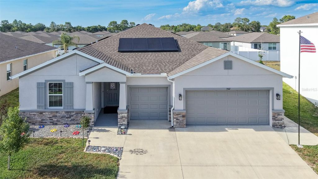 Photo of 3507 Autumn Amber Drive, Spring Hill, FL 34609 (MLS # TB8496637)