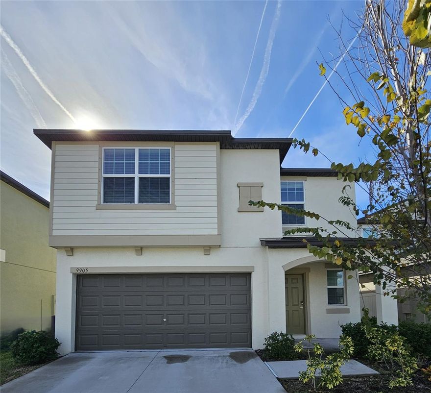 Spacious 5-Bedroom Home with Loft in Enclave at Ventana in Riverview, FL. Welcome to 9905 Spanish Lime Court, a beautifully maintained two-story rental home offering five bedrooms, two and a half bathrooms, a versatile loft, and a two-car garage located in the desirable Enclave at Ventana community. This open-concept floor plan is filled with natural light and offers generous storage throughout. The kitchen features stainless steel appliances, granite countertops, and a seamless flow into the main living area, creating a perfect setting for everyday living and entertaining. The spacious owner's suite includes a walk-in closet, a private full-size bathroom, and an additional linen closet. A separate laundry room with washer and dryer is included for added convenience. Upstairs, the loft provides flexible space for a home office, playroom, or media room. Step outside to enjoy the screened lanai and an extra-large fully fenced backyard that offers both privacy and comfort. Ideal for outdoor dining, play, or simply relaxing. Residents of Ventana enjoy access to a community pool, park, and pickleball court. The location offers easy access to I-75, the VA hospital, MacDill Air Force Base, Downtown Tampa, Channelside, Ybor City, and nearby beaches. Now accepting applications. Contact us today to schedule a private tour.