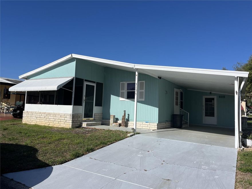 Stop renting and start owning! This well maintained 2-bedroom, 2-bathroom residence offers an inviting open floor plan filled with natural light. The interior features a charming coffee bar, a dedicated dining space, and a spacious master suite complete with a walk-in closet and private shower. The seller is currently replacing bedroom carpets and installing brand-new, durable vinyl flooring throughout, ensuring a fresh and modern move-in experience. Peace of Mind: Features a durable metal roof and a newer HVAC system for energy efficiency and low maintenance. Outdoor Living: Relax on the front screened porch and enjoy the Florida breeze.
Located in a highly secure, gated community with NO age restrictions and NO lot rent. The low monthly HOA fee covers essential services: water, sewer, trash, lawn maintenance. Residents enjoy resort-style amenities including 2 swimming pools, 2 clubhouses, billiards, and shuffleboard.
Unbeatable Location:
Minutes away from Wiregrass Town Center, major grocery stores, top-tier eateries, gyms, and salons. Pet-friendly (breed restrictions apply).
Don’t miss this incredible opportunity to own a turnkey home in a vibrant, welcoming neighborhood. Contact us today for a private tour!