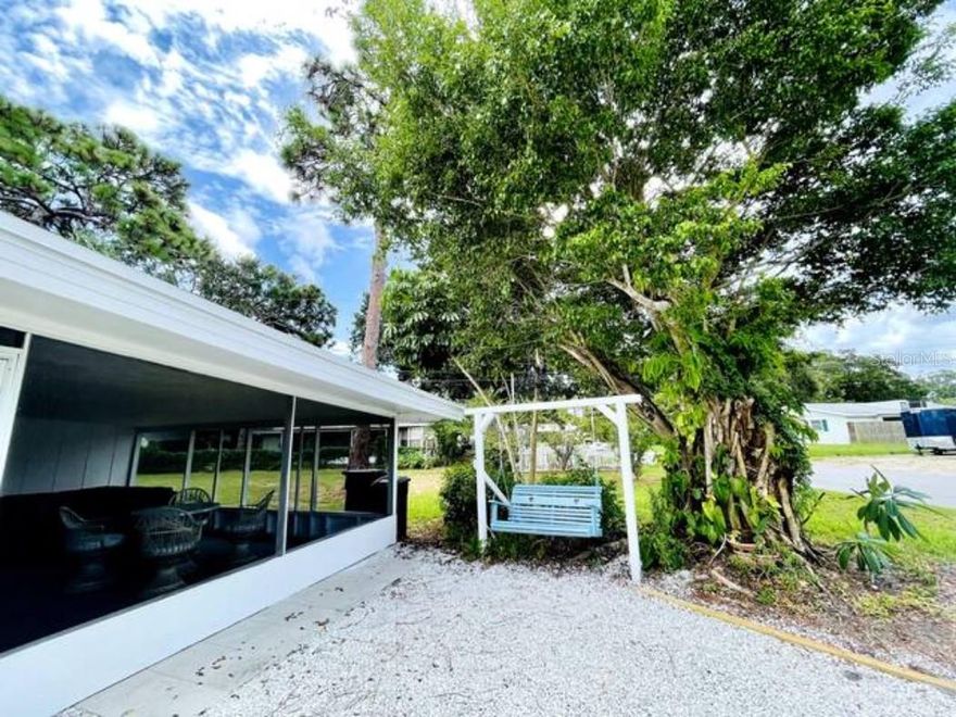 Fully Furnish 3 bed 2 bath close to all of the BEST beaches, Downtown Sarasota, Shopping, Entertainment, Restaurants & more! This home has a lot of potential! Prime location being walking distance to Suncoast Technical College. Inside utility room includes washer, dryer. Plenty of space to park your boat or RV. (no HOA) Quiet street, friendly neighbors and only short distance to World famous Siesta Key Beach and Downtown Sarasota.