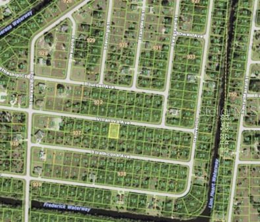 Nice lot located in Port Charlotte just south of Hillsborough Blvd.