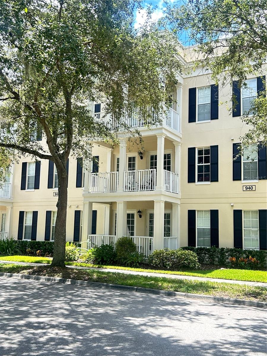Location, location, location! Across from Spring Park pool and Heritage Hall! Fully furnished 2 bedroom 2 bath and den located one elevator ride to the second floor. This charming gem is ready for occupancy upon HOA approval. The unit offers a spacious open concept living and dining room, fully equipped kitchen, den offers comfy seating to hang out to watch TV or work from home. The primary suite features queen bed, armor, a large walk-in closet and access to the balcony. The bathroom has double sink vanity and walk-in shower. You may also access the balcony from the living room through French doors. Enjoy the park view from the covered balcony on the rocking chairs. This unit also includes water, sewer, trash, cable, internet, taxes and all association dues. Tenant will be responsible for the electricity. The garage is not included with the rent, but parking is available behind the garage or on street. All adult tenants must complete and HOA application and be approved by the condo association so please allow 15-30 days for that process. Contact us for showing appointment today!