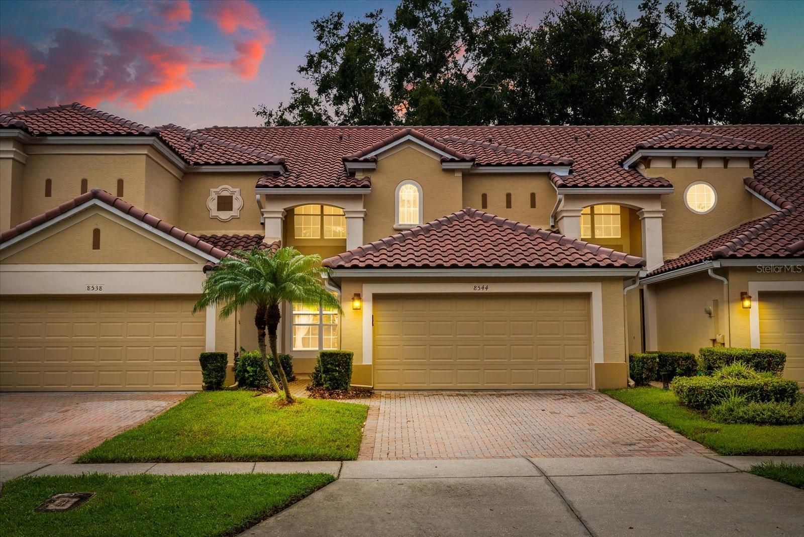 Welcome to 8544 Via Bella Notte, a stunning townhome located in one of Orlando’s most sought after zip codes, 32836. This 3-bedroom, 2.5 bath residence is nestled within the exclusive 24-hour man gated community of Vizcaya, offering both luxury and peace of mind. Step inside to find a bright and open floor plan, featuring spacious living areas perfect for both relaxing and entertaining. The kitchen comes well appointed with modern finishes and plenty of counter space, while the master suite offers a private retreat with a spa like bathroom and generous closet space. Two additional bedrooms provide comfort and versatility for family, guests, or a home office. Enjoy resort style living with access to world-class community amenities, including a sparkling pool, state-of-the-art fitness center, tennis courts, and more. Located near top rated schools, upscale shopping, and fine dining in the Dr. Phillips area, this home combines elegance, convenience, and security. Don’t miss the opportunity to experience the best of Orlando living. Schedule your private showing today!