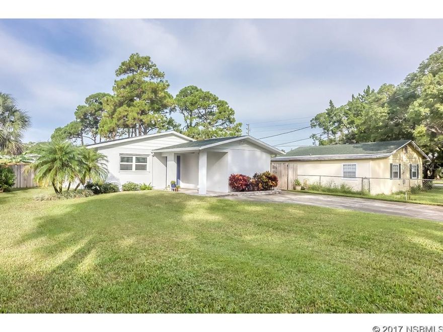 Step into this beautifully remodeled original owner home-Never been on the market before! 3 bedroom with a brand new salt water solar heated pool that was finished in December 2016. Kitchen remodeled in 2013. Appliances new as of 2015-2016. New impact resistant bottom fold out windows 2015. 2 sky lights in the home that add natural light. One bathroom remodeled in 2006 and one in 2014. Neutral tile with detailed tile transitions throughout. Roof was replaced 2010 and the outside of home painted in 2017. Screened in porch and a fenced yard surrounding the screened in pool. Also has a banana tree and Key Lime Tree. Shed in the back has electricity and work/potting bench. Hurricane shutters also included! The neighborhood has new park and public boat ramp. Don't miss this opportunity ;Water: City