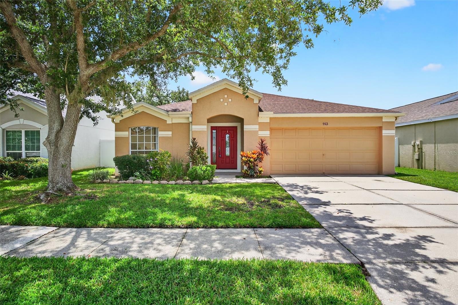 One or more photo(s) has been virtually staged. Welcome Home to Comfort, Style & Convenience in Brandon! Step into this beautifully maintained 4-bedroom, 2-bathroom home nestled in one of Brandon’s most desirable and centrally located neighborhoods. With 1,956 square feet of living space, this open-concept layout is sure to impress—featuring high ceilings, abundant natural light, and upgrades throughout. The home greets you with fresh interior paint, stylish new light fixtures in the formal living and dining areas, and a seamless flow from room to room—perfect for
entertaining or everyday living. The spacious eat-in kitchen offers generous cabinet and pantry storage, ideal for any home chef.
Enjoy peace of mind with a new roof (March 2023) and an HVAC system only 5 years old. The main suite is thoughtfully placed on its own side of the home for maximum privacy and features an en-suite bathroom with dual sinks, a soaking tub, separate shower, and a walk-in closet. Step outside to your fully vinyl fenced backyard that overlooks a tranquil nature preserve—offering privacy and a beautiful setting for relaxing or hosting guests. Additional features include a 2-car garage and a one-year home warranty provided. Located in a low HOA, no CDD community, this home is just minutes from parks, restaurants, shopping centers, Brandon Mall, hospitals, and key commuter routes including I-75, US-301, and I-4. Whether you are heading to Tampa, the beaches, or the airport, everything is within easy reach. Don’t miss this opportunity—schedule your showing today and make this property your Florida home!