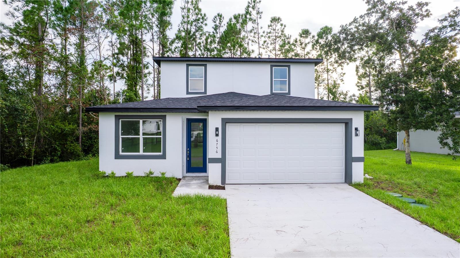 New construction with no HOA! This amazing custom is ready to move in!, with the lake in the back you can enjoy peaceful living in Florida, with 4 bedrooms ,2 bathrooms and a half you can enjoy this home which features the master bedroom in the first floor, and 3 bedrooms in the second floor, send us a message