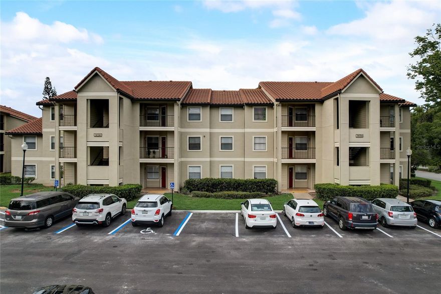 Welcome to your new home at 3034 Parkway Blvd., APT 207, Kissimmee, FL 34747. This beautiful condominium offers the perfect blend of comfort and convenience. As you step inside, you'll be greeted by a spacious and inviting living space designed with a living room/dining room combo layout, allowing you to entertain guests effortlessly. The laminate flooring adds a touch of sophistication and is both durable and easy to maintain. The interior features of this condo are sure to impress. Ceiling fans keep the Florida breeze circulating, ensuring your comfort year-round. The solid wood cabinets in the kitchen provide ample storage space and a touch of elegance. The kitchen comes equipped with all the appliances you need for modern living, including a dishwasher, dryer, microwave, range, refrigerator, and washer. Meal preparation and clean-up will be a breeze in this well-appointed kitchen. When it's time to relax or soak up some sun, you can head to the community pool. Enjoy the Florida sunshine and cool off in the pool with friends and neighbors. It's the perfect spot to unwind after a long day. Located in a sought-after neighborhood in Kissimmee, this condominium is also conveniently located near shopping, dining, and entertainment options. Plus, it's just a short drive away from the world-famous theme parks and attractions that make Central Florida so desirable. Don't miss the opportunity to make this condominium your new home. Schedule a viewing today and experience the comfort and convenience of 3034 Parkway Blvd., APT 207 for yourself!