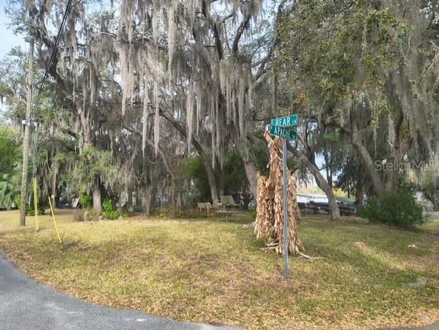 Great Opportunity! 
Build your dream home or place a manufactured home on this quiet parcel with existing well and septic in place. Impact fees are paid, reducing buyer cost. Located just across from the lake with visual water views- enjoy Florida living close to the water without the premium price!