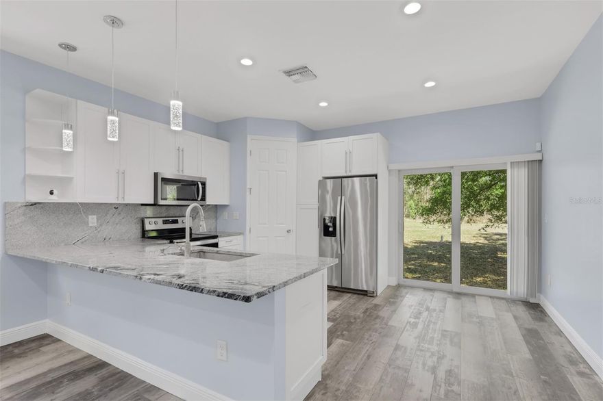 This beautifully situated Golden Gate Estates property, built in 2020 and set on a 1.14 acre lot is a single family home and offers approximately 1,300 - 1700+ sq ft of living space. Modern construction and room to grow. Enjoy the freedom of estate style living with ample outdoor space. Home is situated in a way that you can access the back of the lot, so amazing for getting a truck to the back of the property. Plenty of space to add a pool or simply enjoying the peaceful surroundings. The property offers a quiet, rural feel while still close to shopping, dinning and top rated schools. Whether you are a first time buyer, investor, or someone looking for privacy and land, this property presents an excellent opportunity.