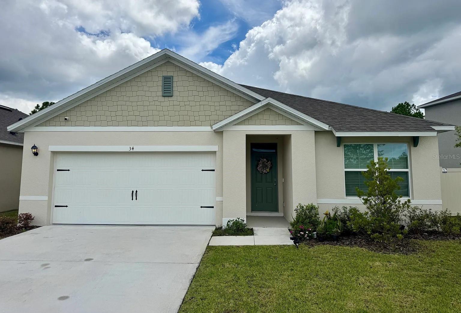 Available for Immediate Move-In! Modern 3-Bedroom Home for Rent in desirable Ormond Beach Community. Step into comfort and style in this newly built (2024) single-family home, located in a quiet, conveniently located neighborhood of Ormond Beach. With a bright, open-concept split floor plan and tasteful finishes throughout, this home offers the perfect blend of functionality and charm. 3 spacious bedrooms and 2 modern bathrooms, Open living and dining areas — ideal for family living and entertaining, Contemporary kitchen with stainless steel appliances and granite countertops. The Primary suite features a large walk-in closet, durable tile flooring in main areas; cozy carpet in bedrooms and a covered back patio with serene lake views — your own peaceful retreat. Pet-friendly (with approval and deposit).
Schedule your showing today!!