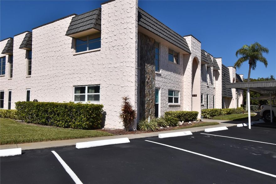 FIRST FLOOR • MOVE-IN READY • DESIRABLE 55+ COMMUNITY With parking just right out your front door and the pool only feet from your back door. Opportunities like this don’t come along often—don’t let this one slip away. Tucked beside the natural beauty of Seminole Lake
Park, this serene, park-like community known as The Gardens offers a truly special setting. The community features six clusters of six buildings, each arranged around its own private pool, clubhouse, and laundry facility, creating a welcoming and convenient atmosphere with a wide range of amenities, social events, and activities designed for an active lifestyle. This exceptional, open floor plan with spacious 2-bedrooms, 2-baths, a wonderful southwest-corner on the first-floor keeps the residence cool, comfortable. It's truly move-in ready. Highlights include newer hurricane-rated windows throughout, abundant natural light, and the convenience of two parking spaces just feet from your front door. With Seminole Lake Park just acrsss the way from the community —and a short drive to the Seminole Recreation Center, Seminole City Center, dining, shopping, entertainment, and award-winning Gulf beaches—this home offers the perfect blend of tranquility and approachability. Schedule your showing today and discover why The Gardens is one of Seminole’s most distinctive 55+ communities.