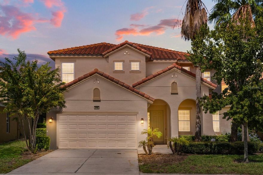 This Fully-Furnished, turn-key vacation home in the gated community of Solterra Resort offers a rare blend of luxury, performance, and effortless ownership. With 251 guest nights BOOKED last year and 193 nights already BOOKED this year, this property showcases a strong history of consistent occupancy and guest satisfaction. Every detail has been thoughtfully designed to enhance the vacation experience — from the custom-themed bedrooms, each with its own professionally curated interior design, to the garage converted into a game room, providing endless entertainment for families and groups. The open-concept living and dining areas flow seamlessly to a private screened pool and covered lanai, offering the perfect retreat after a day of adventure.

Ideally located in the heart of Central Florida, the home is just minutes from Walt Disney World, Universal Studios, SeaWorld, and Orlando’s premier shopping, dining, and golf destinations, making it a guest favorite year-round. Offered fully furnished and professionally managed, this property allows investors to step immediately into a thriving short-term rental with a proven track record and bookings already in place.

As part of Solterra Resort, owners and guests enjoy access to world-class amenities, including a resort-style pool with water slide and lazy river, poolside cabanas, a fitness center, clubhouse café, playground, tennis courts, and 24-hour guarded gate. Whether you’re expanding your portfolio or seeking a second home that delivers both lifestyle and income, this Solterra gem offers the perfect balance of performance, comfort, and location in one of Orlando’s most desirable vacation destinations.