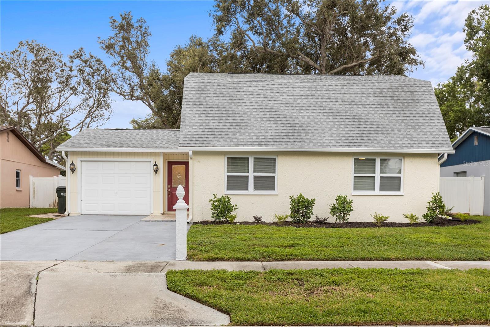 Move-In Ready & Beautifully Updated!
Welcome to this lovely 4-bedroom, 3-bath home nestled in a high-and-dry, established neighborhood—just minutes from shopping, dining, and the stunning Gulf Shore beaches. This rare gem is packed with recent upgrades, including two HVAC units (2024 & 2017), a newer water heater (2018), new gutters (2023), and a roof replaced in 2021—offering peace of mind and long-term value.
Step inside to find an inviting foyer with warm plank tile flooring that flows seamlessly throughout the main level. The spacious formal living room makes a fabulous first impression, while the downstairs master suite offers a serene retreat with a beautifully updated private bath.
At the heart of the home lies the remodeled kitchen, featuring timeless white raised-panel cabinetry, thick granite countertops, a stylish tile backsplash, and gleaming stainless steel appliances. The open-concept dining area is perfect for entertaining and is anchored by French doors leading to a charming brick paver patio and a large, oak-shaded, fully fenced backyard—ideal for gatherings, playtime, or quiet afternoons.
A second, tastefully remodeled full bath completes the downstairs layout. Upstairs, you'll find rich laminate flooring, three generously sized bedrooms, and a spacious, fully updated third bath—all designed with both comfort and style in mind.
This move-in ready home offers everything a growing family could want—modern updates, space to spread out, and a location that can’t be beat. Welcome home to comfort, convenience, and coastal charm!