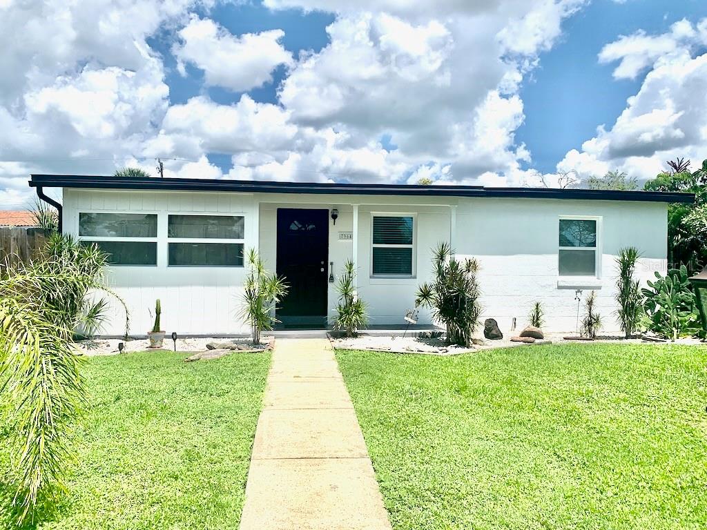 Welcome to Hyde Park Ave. This charming 2 bed 1 bath home has a lot going for it. The home has newer windows, new AC, updated electric, a beautiful eat in kitchen with custom cabinets. The home is in Flood Zone X and has City Water and Sewer !! When headed to the back you will go through the laundry room which is equipped with washer, dryer, utility sink and a giant storage /organizer. This home has ample storage with a storage room on the back and a huge 285 sq ft shed/workshop that is divided and has electrical hooked up. Also has a 360 sq ft screened in lanai with tile flooring perfect for entertaining. Fenced backyard. Close to shopping, dining, entertainment, Less than 30 minutes to beautiful Gulf Beaches, golf courses, fishing and North Port is home to the Atlanta Braves Spring training ! Whether you are starting out, down sizing , or wanting a Winter getaway, this home really checks off the boxes.