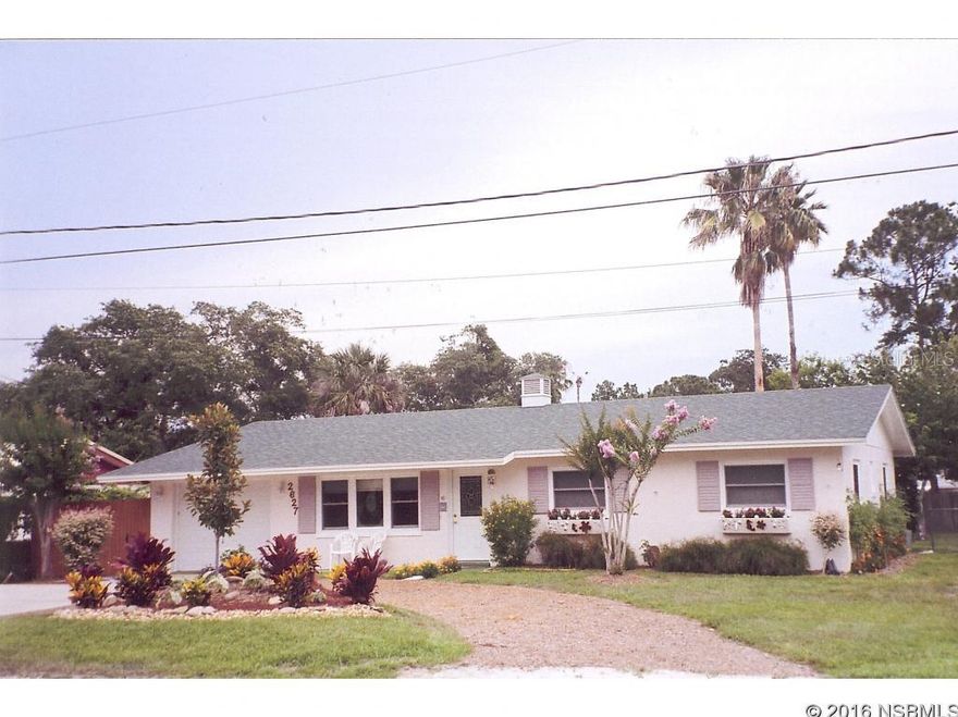 Lovely, updated tropical paradise w/inground screened pool, large great room w/breakfast bar, upgraded electric service to 200 amp, handicap accessibility, circular driveway, landscaping for privacy, and all in move-in condition. ;Water: City