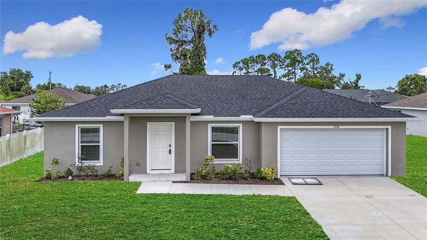 Stunning New Construction in a Prime Location Welcome to your dream home! This brand new, modern masterpiece boasts impeccable design finishes throughout. This home offers the perfect blend of comfort, style, and convenience. Key Features: 3 Spacious Bedrooms with ample closet space 2 Bathrooms featuring fixtures and finishes Open-concept kitchen with stainless steel appliances and a center island perfect for entertaining Grand living room with large windows, and tons of natural light Private backyard with a patio for outdoor dining and relaxation Attached 2-car garage and ample driveway parking This home has been crafted with attention to detail.