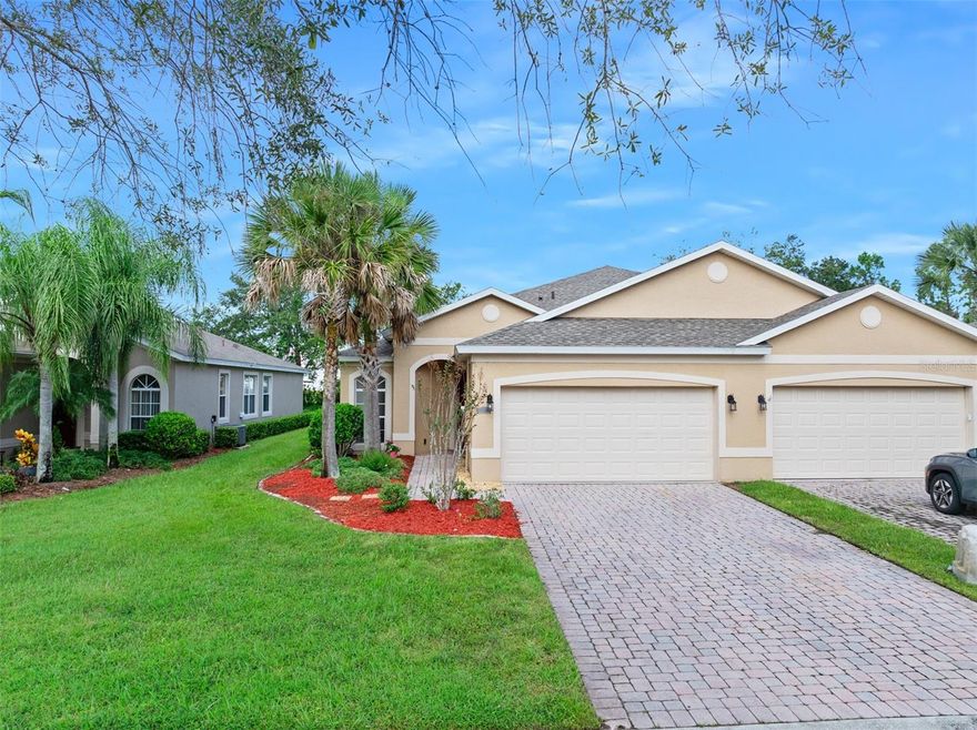 Unbeatable price on this beautiful villa in the LPGA Premier Championship Golf Course community! This 2 bedroom, 2 bath offers a bonus flex room, open floor plan, and 2 Car Garage designed for easy living and Entertaining. Enjoy peaceful views, exceptional privacy, and stunning sunsets from the screened lanai with electric fans, tucked away on a quiet cul-de-sac. Inside, you'll find light filled living spaces with 10 ft ceilings and NEW luxury vinyl flooring throughout. The eat in kitchen features stainless steel appliances, generous counter space, and opens seamlessly to the main living area. The spacious primary suite includes two walk in closets and an en suite bath with a jetted tub. The guest bedroom offers great natural light, and the flex space is perfect for a home office, dining, or additional guest space. Laundry room is conveniently located just before the garage. Recent updates include NEW exterior paint, newer roof (2022), NEW AC (2026), and NEW water heater (2026).

HOA includes: Roof, weekly lawn maintenance, reclaimed-water irrigation system, landscape enhancements, mulch, exterior painting, signage, termite bond, common area maintenance & insurance.

Enjoy a great location just a short 5-minute walk to the beautiful LPGA Country Club, offering two 18-hole championship golf courses, a pool, and on-site dining. Tucked away in a quiet and convenient setting, you'll love being just minutes to I-4 and I-95 for easy travel to cruise ports and international airports. Spend your days at the beach with Daytona and Ormond only 10 miles away, plus New Smyrna Beach's popular dining and wine scene nearby. Close to everything including Tanger Outlets, PopStroke, Buc-ee's, Publix, Trader Joe's, Costco, Sam's Club, and Sprouts. Nearby college school include ERAU, Daytona State College, Bethune-Cookman, UCF, Stetson, and more. Plus, enjoy world-famous attractions like NASCAR, Daytona Rolex 24, Jeep Beach, Rockville and Daytona International Speedway, with Orlando, Jacksonville, St. Augustine, and theme parks all within an hour or less!

Do not miss this chance to own a slice of paradise!