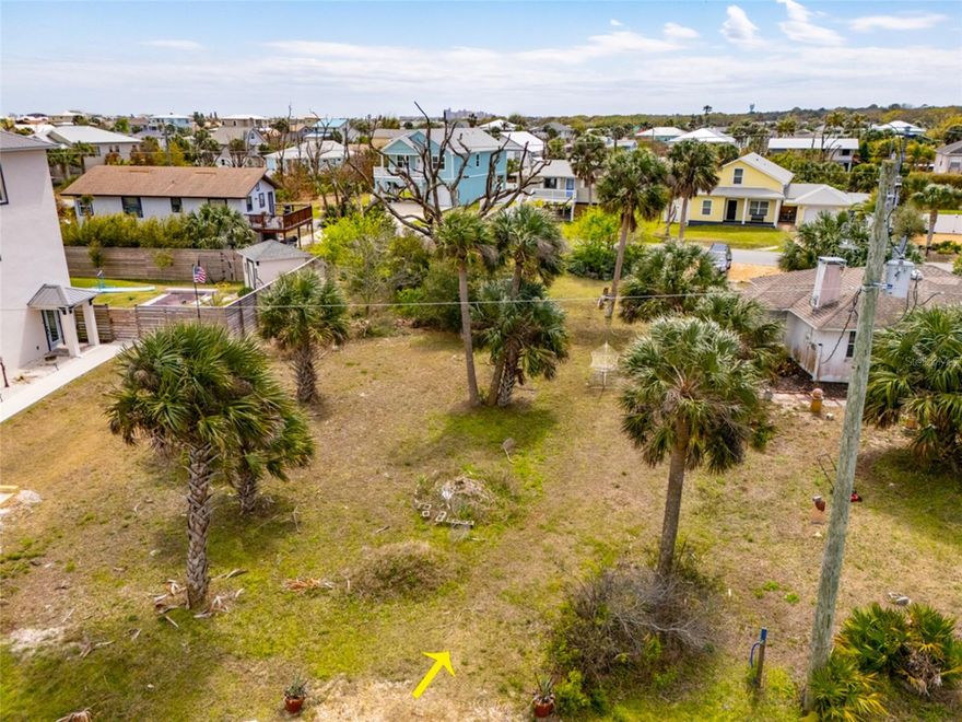 Build your dream home on this gorgeous lot! Steps to the beach! It's a golf cart lifestyle. No timeframe to build. MLS FC317083, a 2/2 concrete-built bungalow zoned R/C, is available. Side by side lots!