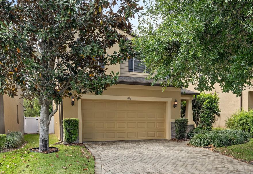 This Casselberry home has been thoughtfully updated and is truly turn-key! 3 bedrooms, 2.5 bathrooms, over 1800sqft of living space, a loft upstairs, and a screened-in patio overlooking your fully fenced-in backyard with gorgeous oak trees. Legacy Park is a newer neighborhood known for its community atmosphere and amenities, including a beautiful pool. Casselberry is backed by the highly rated Seminole County School District and this home sits directly across the street from The Geneva School. The first floor features upgraded tile throughout, an open floor plan, a half bathroom for guests, and laundry room. The kitchen features a wine cooler, granite counter tops, backsplash, and solid wood cabinetry. The home is equipped with a Nest thermostat, helping maximize energy efficiency and reduce utility costs. Upstairs you'll find the Master Bedroom with tray ceilings, his and hers sinks, and a spacious walk-in closet with upgraded shelving. There are two additional bedrooms- one with a charming accent wall, the other a clean canvas. The two bedrooms share a full-bathroom. The loft area is flexible and could make for a great office or play space. You’ll be just minutes from the desirable Winter Springs, Casselberry’s well loved Secret Lake Park, and the city's newest addition Wheels Park, a world-class public skate park. No detail has been missed in this home from the floors, the lighting, and bathrooms. Don't miss your opportunity to make this tastefully updated Casselberry home yours!