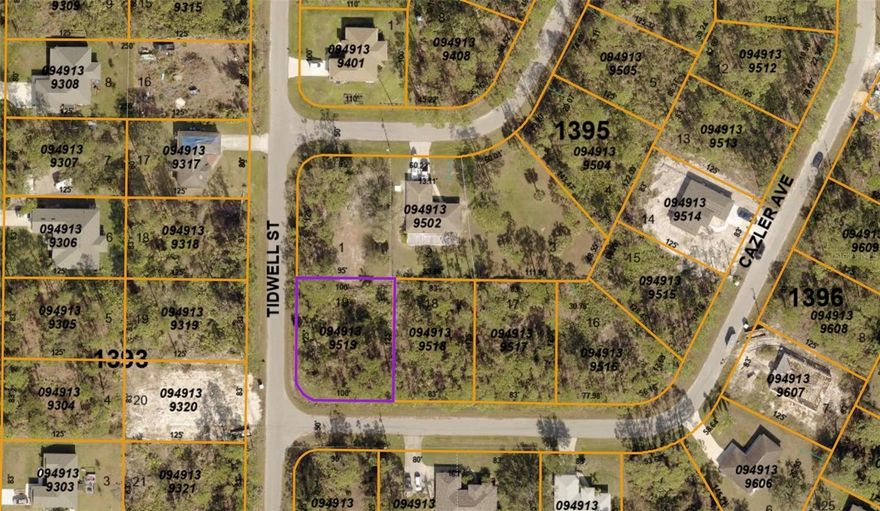 Amazing opportunity to own this Residential Vacant Land on the growing area of North Port in Sarasota County, Florida. Buyer is responsible for performing all due diligence including but not limited to, environmental assessments, availability of utilities, Survey, Zoning restrictions etc.