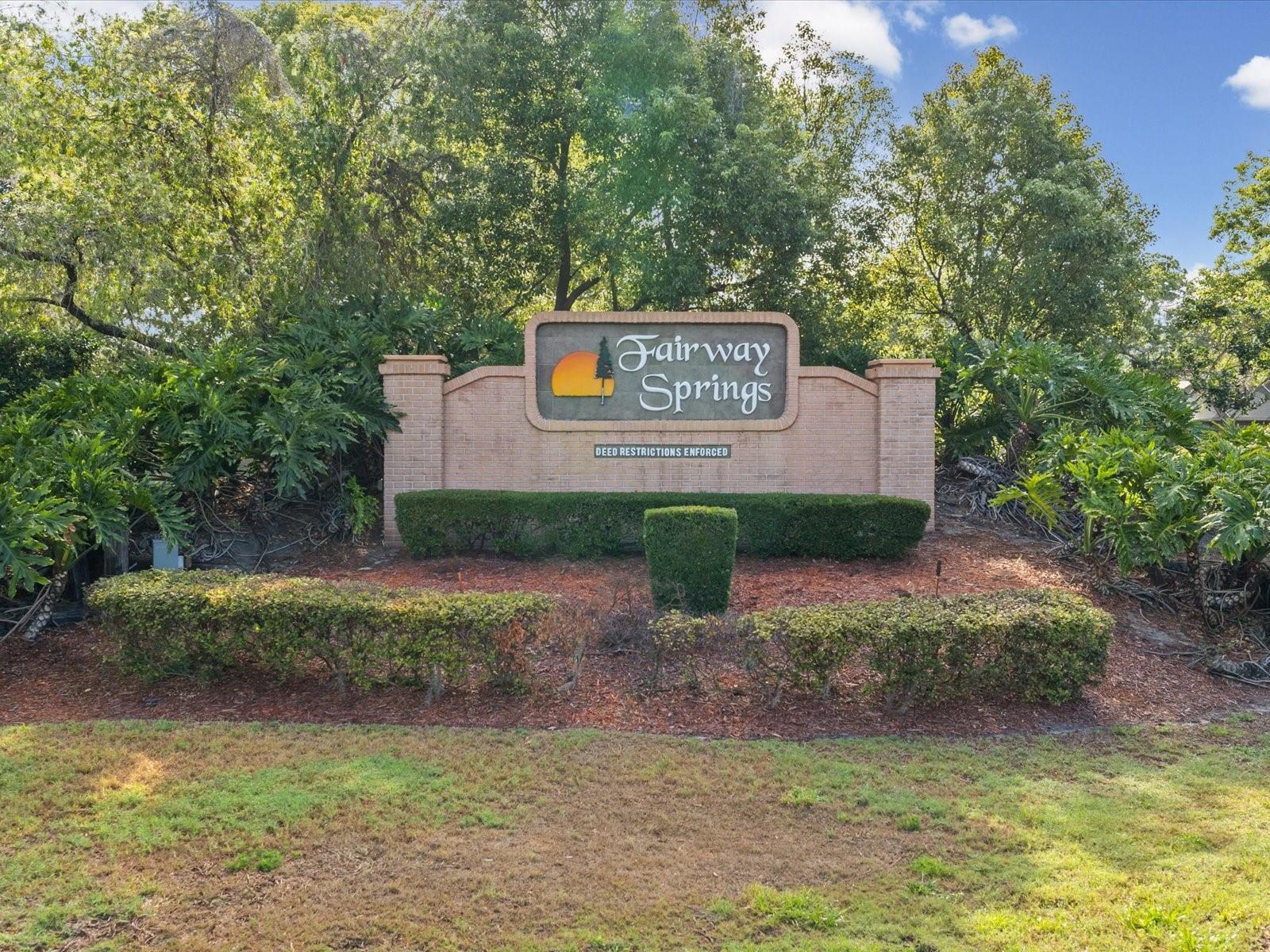 FAIRWAY SPGS - Residential