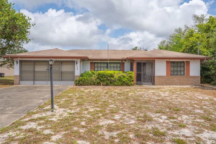 Investor opportunity in the heart of Deltona. This 2 bedroom, 2 bathroom home offers solid potential for the right buyer ready to bring their vision to life. The property will require updates, including a new roof and HVAC system, along with cosmetic improvements throughout the interior.
Situated on a spacious lot, this home provides a great foundation for renovation, resale, or long-term rental investment. With a functional layout and strong upside potential, this is an ideal project for investors or buyers looking to customize a home to their own style.
Conveniently located near shopping, dining, and major roadways for easy commuting. Cash or renovation financing recommended.