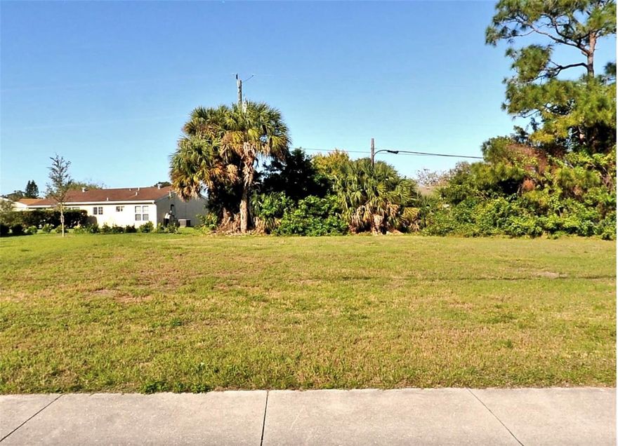 Build your dream home in beautiful North Port, Florida! This prime residential lot is ideally located near everything Southwest Florida has to enjoy — just a short drive to stunning Gulf beaches, shopping, dining, medical facilities, and the Atlanta Braves Spring Training Stadium at CoolToday Park. Enjoy the convenience of nearby schools and major roadways while still tucked away in a quiet, growing neighborhood surrounded by newer homes. Whether you’re planning your forever home or looking for a smart investment opportunity, this lot offers the perfect blend of location, lifestyle, and value in one of North Port’s most desirable areas.