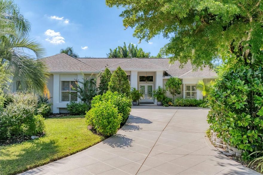 For buyers seeking a home that breaks free from the cookie-cutter feel of tract builders, this property stands apart. It combines the integrity and reputation of Arthur Rutenberg construction with the vision of a designer’s complete remodel, resulting in a one-of-a-kind offering that is stylish, functional, and move-in ready.
This home is more than a place to live—it’s a lifestyle opportunity. With its private setting, thoughtful upgrades, and impeccable updates, it appeals to those who value design, convenience, and quality. Whether you are seeking a permanent residence or a seasonal retreat, this property provides an extraordinary chance to experience Florida living at its best.
Step into a home that blends timeless quality with the best of modern living. Crafted by renowned builder Arthur Rutenberg, this residence has been fully remodeled between 2022 and 2024 under the careful eye of a professional interior designer. The result is a home that feels brand new yet offers a unique sense of character and sophistication rarely found in today’s marketplace.
From the moment you arrive, the curb appeal is undeniable. Lush, manicured landscaping frames the private cul-de-sac setting, creating an inviting approach. The property sits on a serene and secluded lot, providing both beauty and privacy—an ideal retreat for everyday living or seasonal enjoyment.
Inside, the home offers 3 spacious bedrooms and 2 luxurious bathrooms, each space designed with function, comfort, and style in mind. No detail has been overlooked—from custom finishes and upgraded fixtures to thoughtfully chosen color palettes that create a harmonious flow throughout. The craftsmanship and attention to detail shine in every corner, showcasing the advantages of having been remodeled by a designer with a keen eye for both elegance and practicality.
The main living spaces are open, bright, and perfectly proportioned for both entertaining and relaxing. A chef’s kitchen serves as the heart of the home, boasting premium cabinetry, quartz counters, and high-end appliances. The adjoining dining and living areas flow effortlessly together, offering an ideal backdrop for intimate gatherings or larger celebrations.
Step outside to your private oasis where a “spool”—a small pool with integrated hot tub features—invites you to relax year-round. Whether you prefer to cool off on a sunny Florida afternoon or enjoy a soothing soak in the evening, this space delivers both convenience and luxury. Surrounded by tropical greenery, the outdoor living areas feel like a private resort designed just for you.
Beyond the home itself, the location offers an unbeatable advantage. Set within the established River Club community, residents enjoy the benefits of being on the cusp of Lakewood Ranch—one of the most vibrant and talked-about destinations in Florida—without the additional burden of high fees. With no CDD and a low HOA, you’ll enjoy access to the lifestyle and conveniences of Lakewood Ranch while maintaining exceptional value and peace of mind. Golf, dining, shopping, parks, and some of the area’s top schools are all within easy reach.