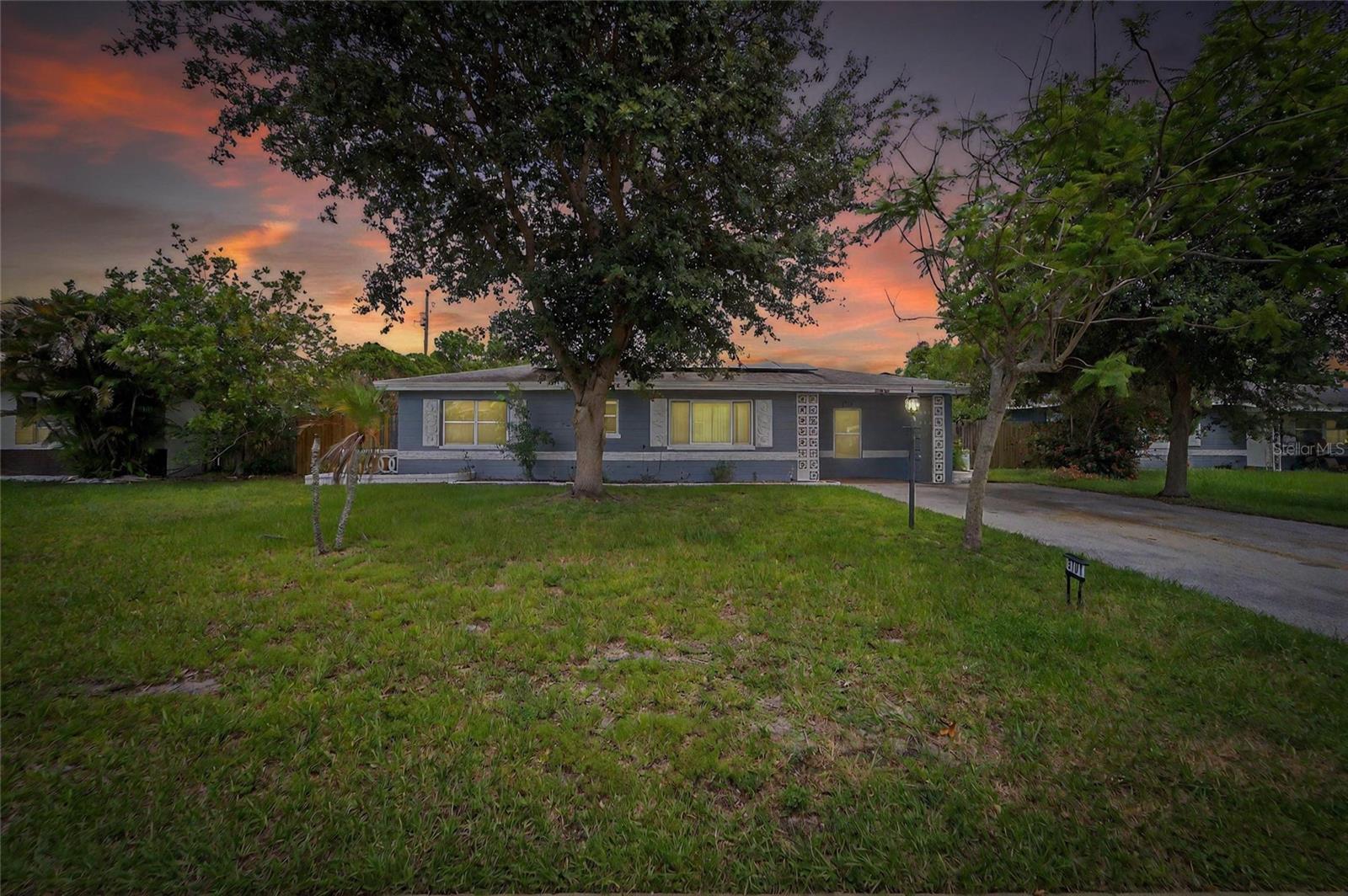 Welcome to this beautifully updated, move-in ready 3-bedroom, 2-bath block home in vibrant St. Petersburg! Sun-drenched interiors with an open, split-bedroom floor plan create a seamless flow that's perfect for modern living and entertaining. The well appointed kitchen features stainless appliances including smart fridge and granite counters, and updated baths combine style with function.
Enjoy brand-new laminate flooring throughout, abundant closet storage, and an oversized laundry/storage room, ideal for staying organized. Outdoors, the spacious fenced backyard delivers privacy and plenty of room for play, pets, or dining under the stars. Plenty of room to add a pool, too!
Eco-conscious living meets efficiency with a solar-powered roof that slashes energy costs. Ideally located midway between Downtown St. Pete and the Gulf Coast beaches, you're minutes from top-rated dining, entertainment, Tyrone Mall, and walkable neighborhood amenities.
Don’t miss this spectacular opportunity in one of Florida’s most desirable communities!