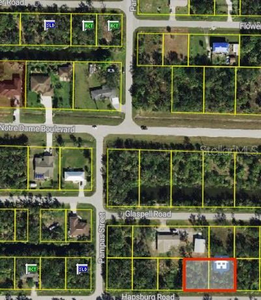 Build your dream home on this 16,000 sq ft residential lot or two investment homes on 8,000 sq ft each in the desirable Punta Gorda Heights area. Zoned RSF-5 with no HOA, this vacant parcel is surrounded by newer construction and offers easy access to I-75, shopping, dining, and waterfront attractions. A great opportunity for a custom build or investment in a growing area.