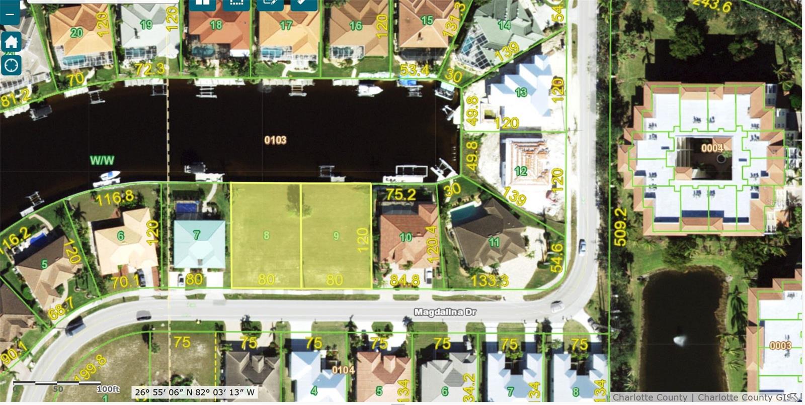 PUNTA GORDA ISLES SEC 11 - Land