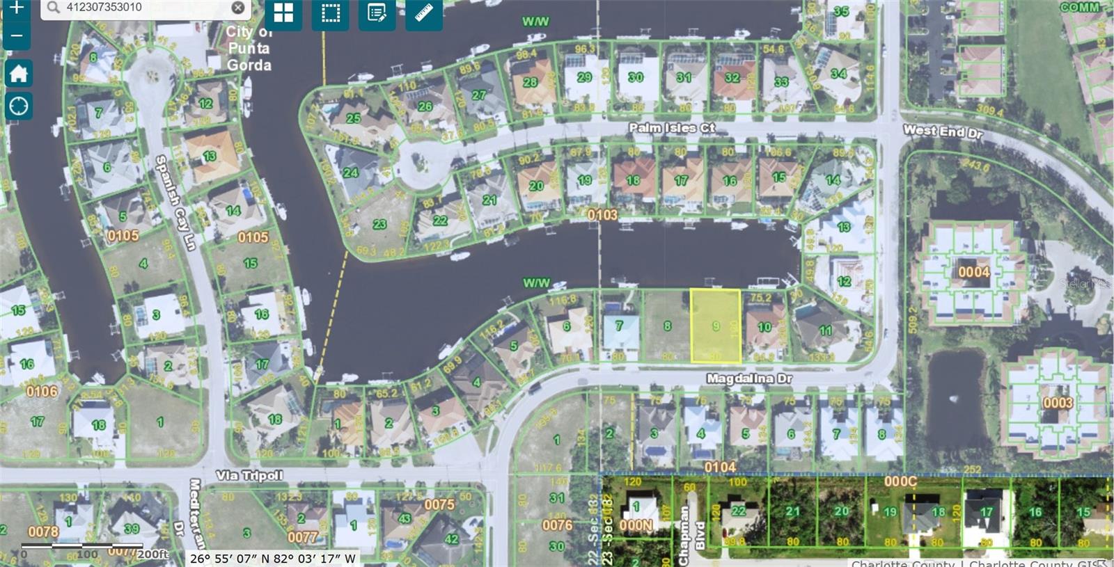 PUNTA GORDA ISLES SEC 11 - Land