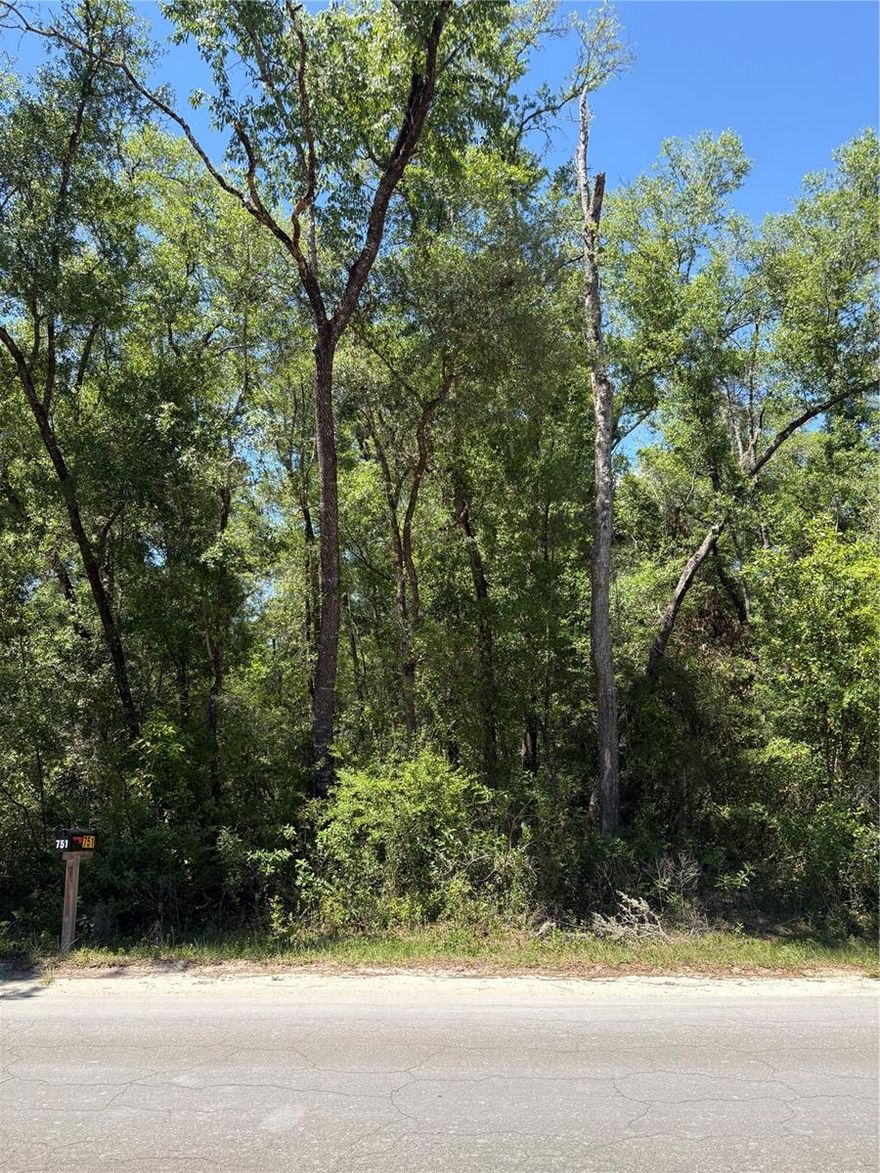 Build your future in the peaceful, wooded community of Williston Highlands. Located in WILLISTON HIGHLANDS GOLF & COUNTRY CLUB ESTATES, this 0.23-acre offers a beautiful natural setting with mature trees, providing privacy and a true Florida country feel.

Conveniently situated just off State Road 121, you’ll have easy access to nearby towns, shopping, dining, and everyday essentials while still enjoying a quiet, tucked-away location.

Whether you’re looking to build a custom home, place a manufactured home (buyer to verify), or invest in land in a steadily growing area, this property offers flexibility and opportunity. Enjoy being close to some of North Central Florida’s most popular outdoor destinations, including springs, parks, and open natural spaces.

Don’t miss your chance to own affordable land in Levy County with endless potential.