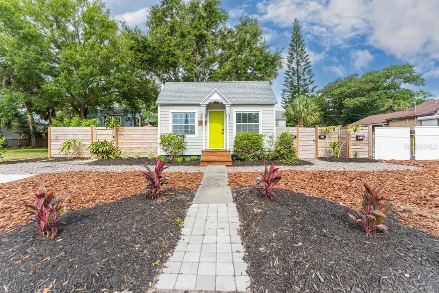 LOCATION LOCATION LOCATION!!!!!!! Stunning, Convenient & Income-Producing – The Perfect St. Pete Triplex in a NO FLOOD ZONE!!! Welcome to a rare investment gem in the heart of St. Petersburg! This adorable and updated triplex sits on a spacious double lot and is bursting with charm, privacy, and income potential. Whether you’re looking to live in one unit and rent the others, or simply expand your investment portfolio, this property delivers flexibility, value, and opportunity. As you arrive, you’ll be drawn in by the charming curb appeal and thoughtful layout. Each of the three separate units features its own private fenced backyard, dedicated parking, and extra storage space, creating distinct, peaceful retreats for tenants or owners alike. A bonus, The additional fenced lot provides ample space for RV/boat parking, extra storage, or future expansion. Unit 3314 – Fully Updated 1BR/1BA -This beautifully renovated front unit includes a bright indoor laundry room, luxury vinyl flooring, and a private backyard with wood patio/pergola. The modern kitchen boasts granite countertops, shaker cabinetry, and new appliances. The bathroom features a luxury bath/shower surround, new vanity, and stylish finishes throughout. Impact-rated windows, updated lighting, ceiling fans, and a fresh exterior cement apron complete the upgrades. Unit 3312 – Renovated 2-Story 2BR/1BA Tucked in the rear with private alley access, this fully updated unit offers a unique 2-level layout. The ground floor includes two bonus/storage rooms (one with washer/dryer), while the upper floor opens into a bright, open-concept studio with a fully updated kitchen and bathroom. Features include granite countertops, new range and microwave, SmartCore vinyl flooring, and hurricane shutters. The artificial turf backyard is a low-maintenance private oasis. Unit 3320 – 2BR/1BA with all new appliances. This 2-story unit mirrors the layout of 3312 and includes two storage rooms on the first floor and a second-level living space. Updates include landscaping, hardscaping, and artificial turf in the fenced backyard.
Additional Highlights:
* Alley access with private parking for both rear units
* New AC units installed in all units 
* Gravel pad for second vehicle
* Minutes from Downtown St. Pete, restaurants, museums, and St. Pete/Clearwater Airport and the BEACH! 
* Ideal for owner-occupants, long-term tenants, or short-term rental income
This is more than a home—it's a smart investment wrapped in charm. Don’t miss your chance to own this versatile, income-generating property in one of St. Pete’s most desirable areas that is NOT in a flood zone!!