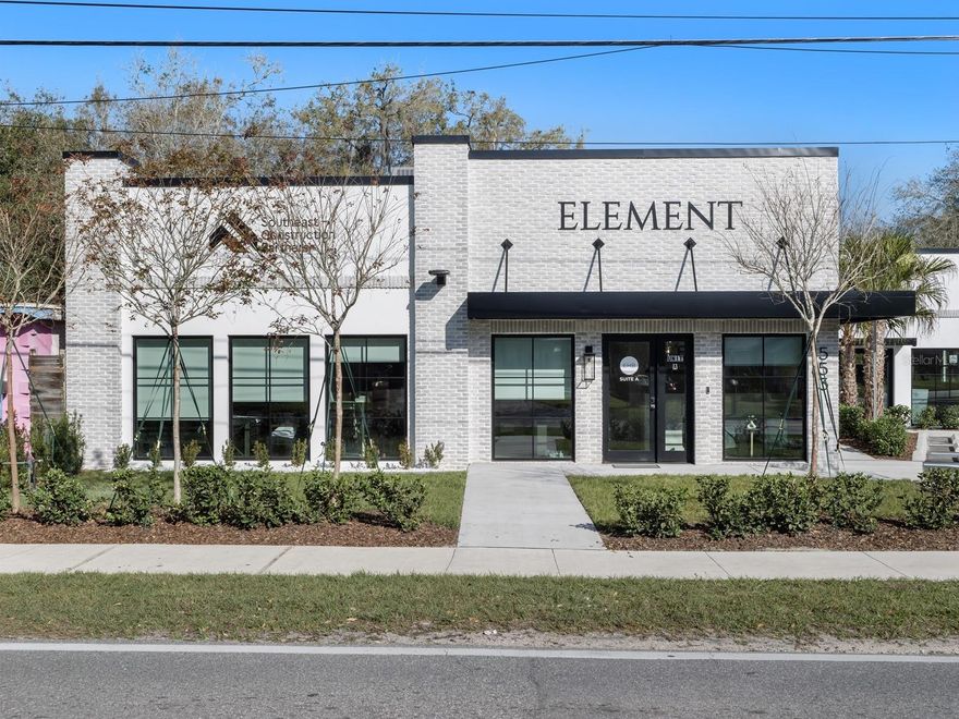 Brand new, fully leased commercial building featuring top-tier NNN tenants in place, offering a significant cash flow from day one. This prime location, right on bustling Plant Street, boasts excellent visibility and impressive brand recognition. The West Orange Trail runs along the back of the property, enhancing accessibility and local appeal. The building was thoughtfully constructed by Element Home Builders, with their space already fully built out. An additional tenant space, currently under construction, is receiving a high-end build-out investment of hundreds of thousands of dollars for a leading gaming company. With local amenities within walking distance, including Plant Street Market and Crooked Can Brewery, a variety of coffee shops, restaurants, and more, the area attracts a high level of traffic during weekdays and weekends. With on-site parking and everything inside and out being brand new, this is a truly rare opportunity to own a prime commercial asset in Winter Garden’s most desirable downtown location for investors seeking strong returns, annual rent increases, and the security of long-term NNN leases.