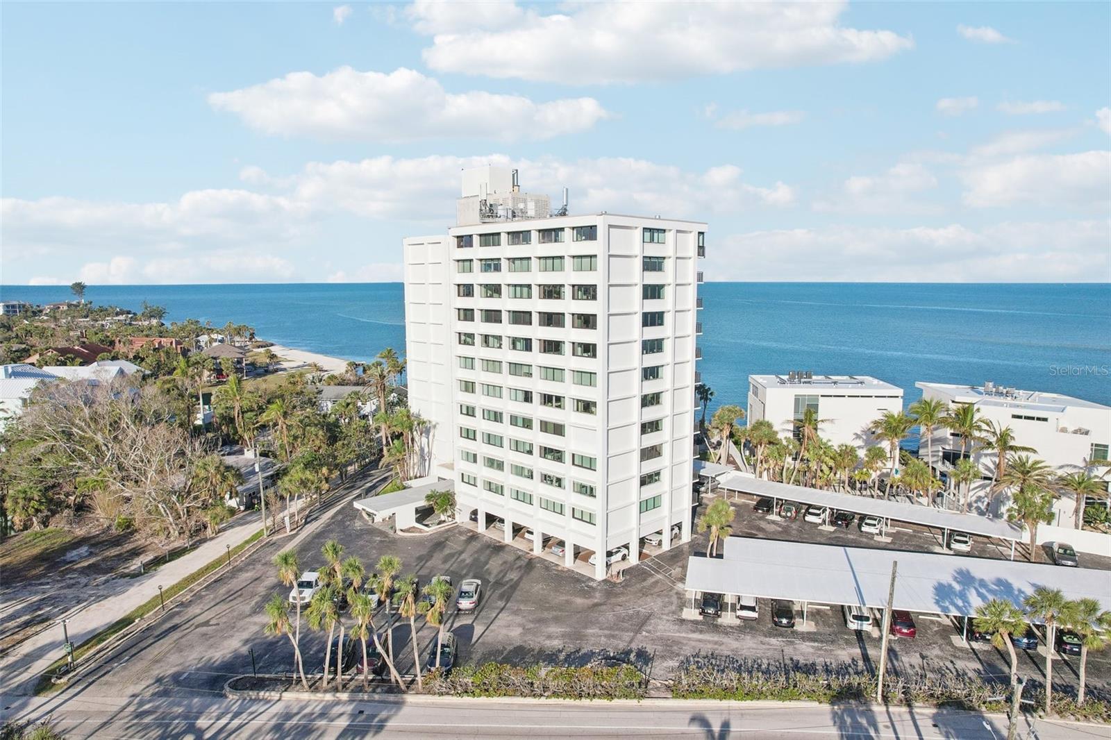 One or more photo(s) has been virtually staged. Experience the Ultimate Oceanfront lifestyle at Siesta Towers!
Discover the beauty of living at Siesta Towers from this stunning 11th-floor condo, where the view only shifts between gorgeous and truly spectacular. This bright, westward-facing one-bedroom residence is designed to maximize natural light and showcase the ever-changing Gulf panorama. While completely livable as-is, the space presents an excellent opportunity for renovation, allowing new owners to bring their creative vision to life.
Step onto your spacious private balcony and let the salty breeze surround you as you take in mesmerizing sunsets over the water. The pristine sands of Siesta Key Beach are just a short walk away, making it easy to start your mornings with a peaceful shoreline stroll or relax with your toes in the sand.
Located in the heart of Siesta Key Village, this condo offers effortless access to vibrant dining, boutique shopping, and lively entertainment. Sarasota itself is a cultural hub, featuring world-class attractions such as the Ringling Museum of Art, Saint Armands Circle, Mote Aquarium, the Dali Museum in nearby St. Petersburg, and lush botanical gardens just a short drive away.
Siesta Towers boasts recently upgraded lobby and amenities, along with resort-style features such as a sparkling community pool, covered parking (assigned by seniority), and beautifully maintained grounds. Additionally, plans are in place for a complete landscaping renovation, following last year’s storms—an ongoing project that remains a point of pride for the community. Siesta Towers fully funds both mandatory structural reserves and general reserves, ensuring top maintenance. They completed their milestone inspection in 2024, major exterior repairs in 2023, and a roof replacement in 2018. The building is exceptionally well-maintained.
Whether you're seeking a full-time residence, a vacation getaway, or an investment opportunity, this is your chance to own a piece of paradise on Florida’s Gulf Coast.