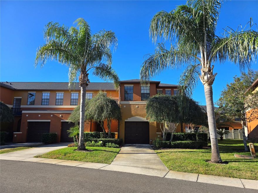 FOR RENT! Move in READY! 3 bedrooms/2.5 bathroom/1 car garage townhome, located in the Tullamore Community in Meadow Pointe, Wesley Chapel. 1,832 SqFt Heated Area, Laminate floors throughout the whole house except the wet areas with ceramic tiles. All bedrooms are on the 2nd floor, master bedroom is spacious with a walk-in closet. Newly remodeled. Tenants can use the Meadow Pointe Clubhouse, gym, swimming pool, tennis.pickleball courts. Water & Sewer are included in the Rent.
