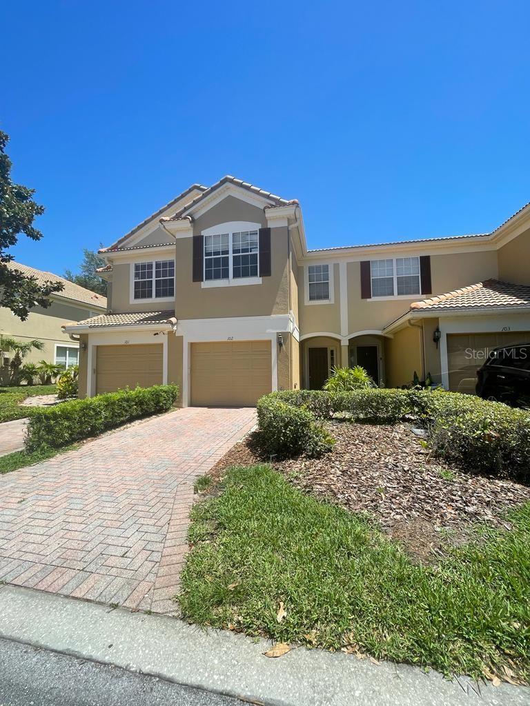 SECURITY DEPOSIT 2400 + 2400 FIRST MONTH. TOTAL MOVE IN 4800 .Beautiful 2 Story 3 bedrooms, 2 and half Bathrooms, Laminated floor, Open Kitchen, Washer and Dryer inside the unit, Close to Publix, Walmart, Universal Studios! (association approval takes at least 2 weeks)
